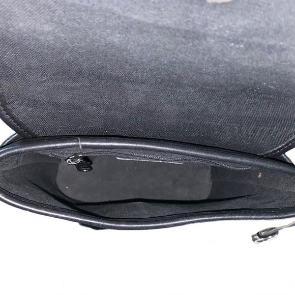 BRIGHTON LEATHER CROSSBODY HANDBAG | EMBOSSED LEATHER | PRE-LOVED - Picture 5 of 10